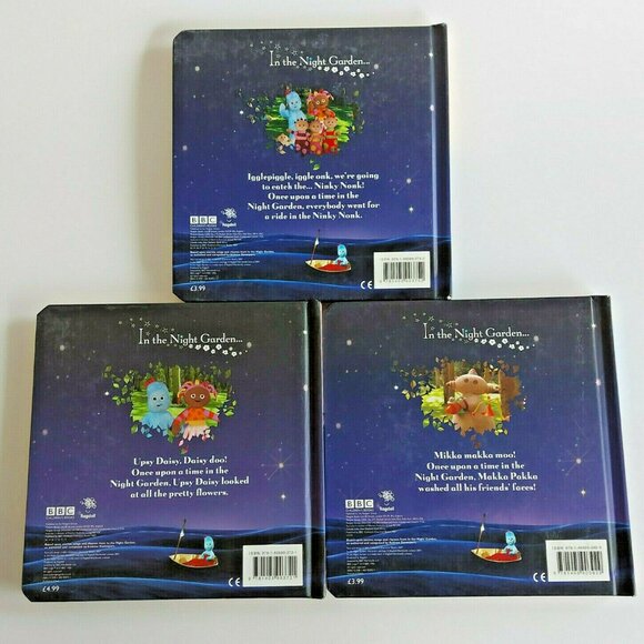 IN THE NIGHT GARDEN Collection BBC IGGLE UPSY MAKKA Ninky Nonk Train Set +figure - Picture 7 of 15